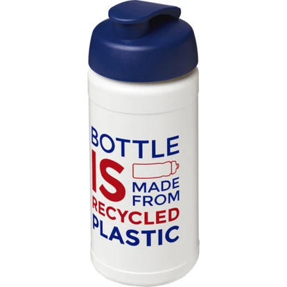 Baseline Recycled Sport Bottle With Flip Lid 500ml