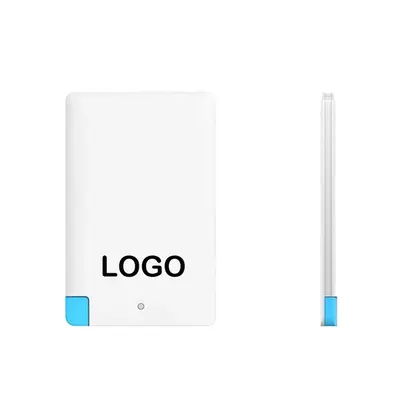 Slim Credit Card Power Bank 2500mAh