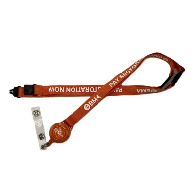Dye Sublimated Lanyard with Ski Pull