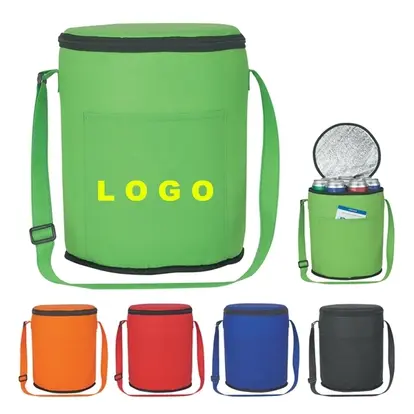 Non-Woven Round Kooler Bag