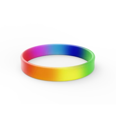 Rainbow Silicon Wristbands