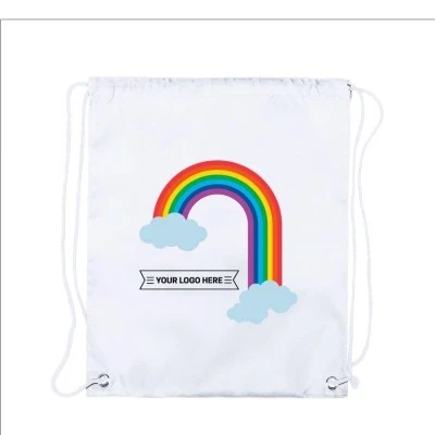 Rainbow Drawstring Bag