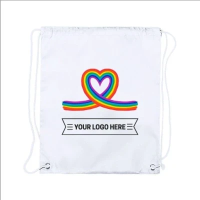 Rainbow Drawstring Bag