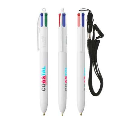 BIC 4 Colours Eco + Lanyard