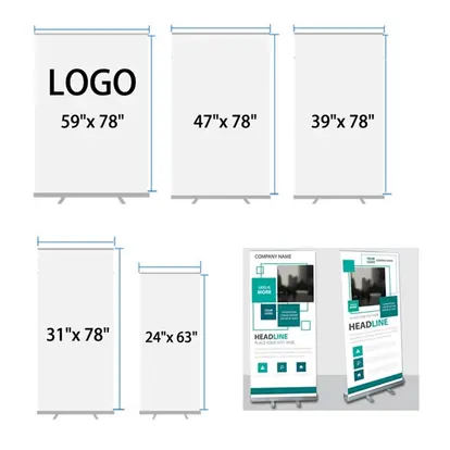 The Roll Up Poster & Ad & Promotion Display Rack