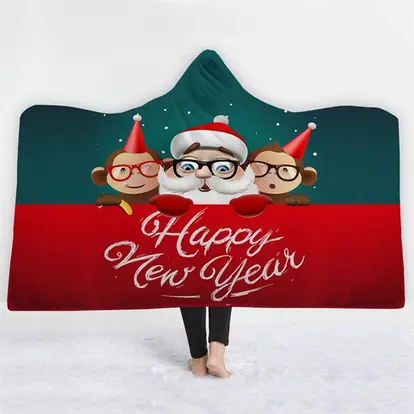 Hooded Blanket Cloak