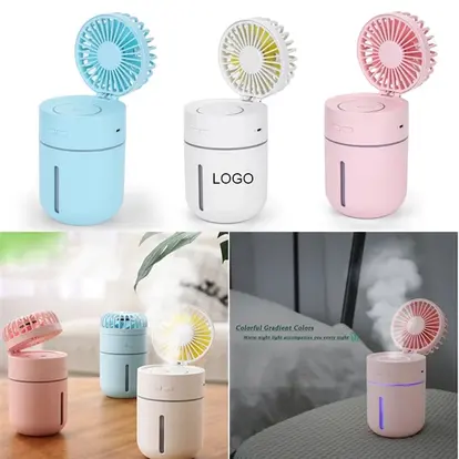 Air Humidifier Mini Fan