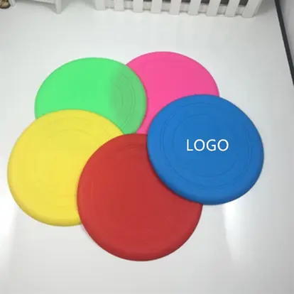 7" silicone round pets toy