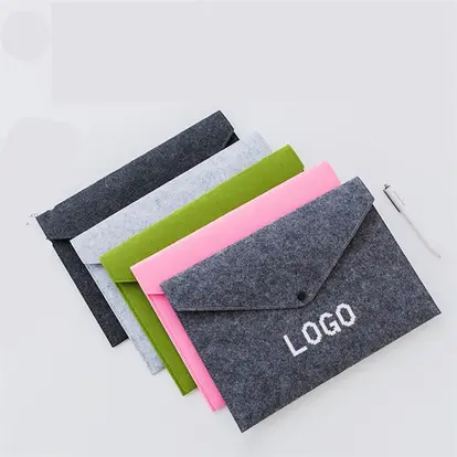 A4 felt envelope file bag