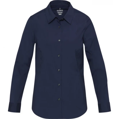 Carnelian Poplin Women's Shirt