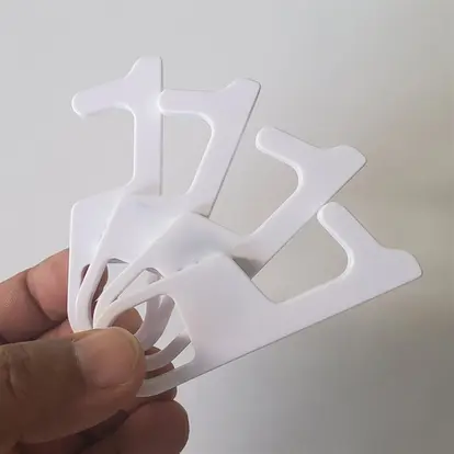 Acrylic Non Touch Keychain