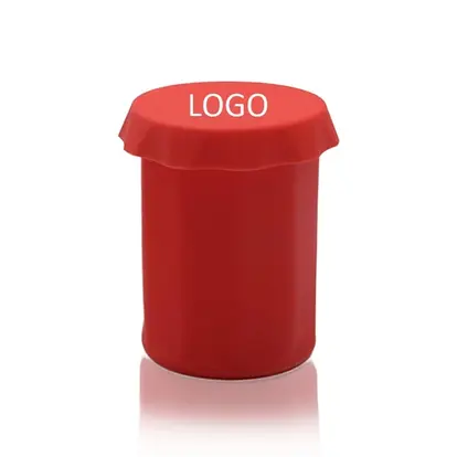 Cup-shaped silicone ice cube mold