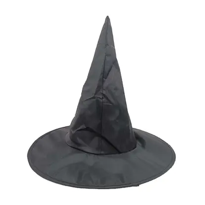 Black Halloween Witch Hat Party Cosplay Hat