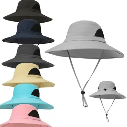 Wide Brim Bucket Fishing Hats