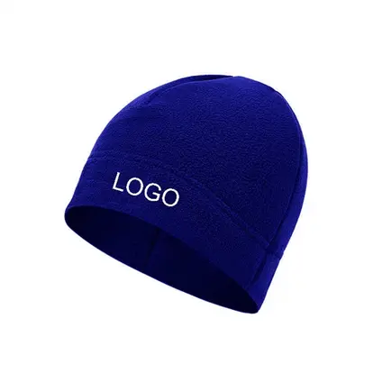 Double Layer Fleece Beanie Hat
