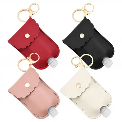 Hand Sanitizer with Keychain Holder