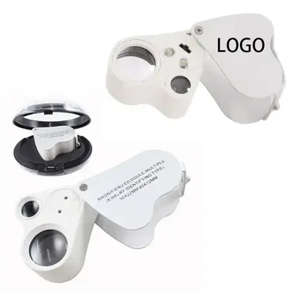 LED Illuminated Metal Loupe 30X 60X