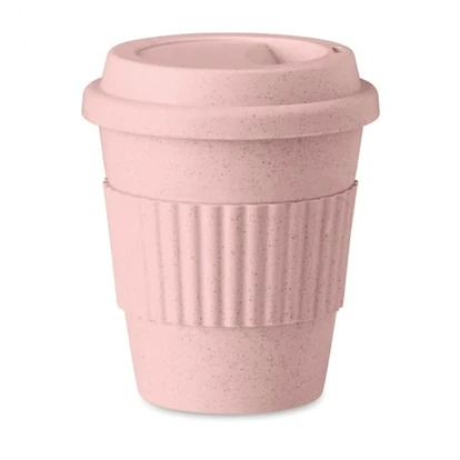 Tumbler in bamboo fibre and P
