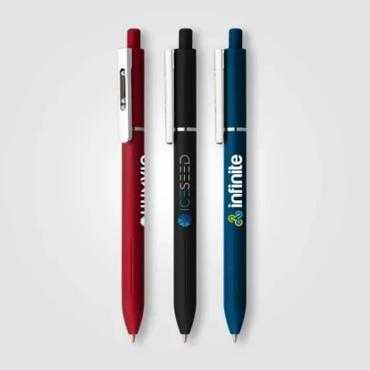 Lark Recycled Plastic Retractable Fidget Clip Pen