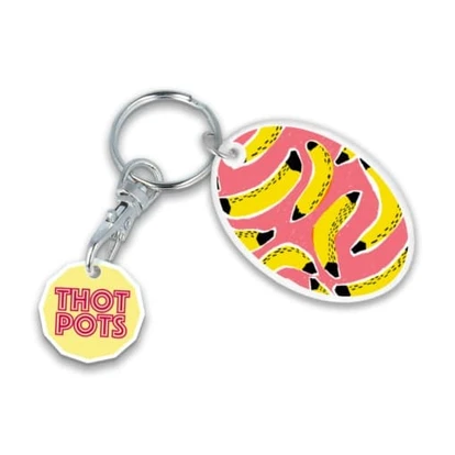 Trolley Mate Oval new £1 (Printed Token)