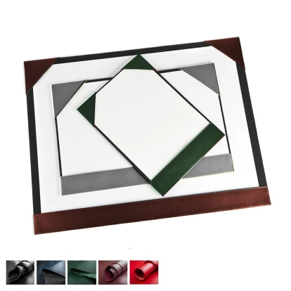 Universal Leather A2 Desk Pad Blotter, made in the UK 