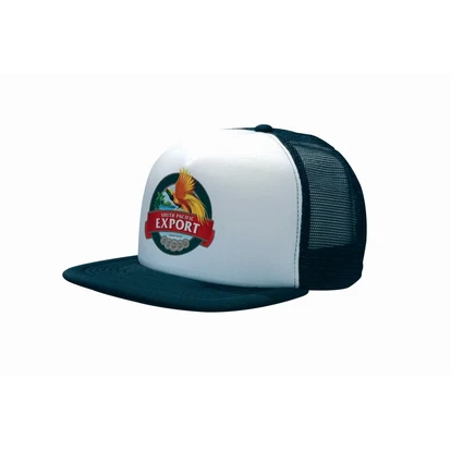 Trucker Mesh Cap with Flat Peak