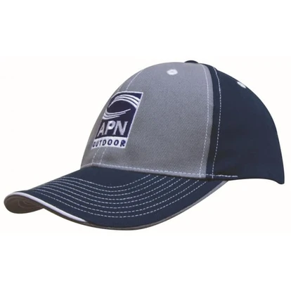 Brushed Heavy Cotton Two-Tone Cap