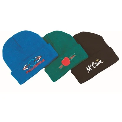 Rolled Up Acrylic Beanie