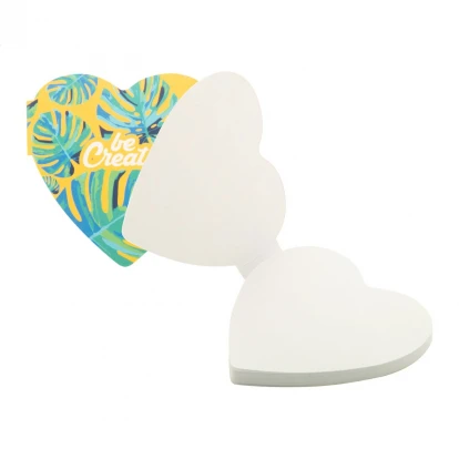 CreaStick Heart Custom Sticky Notepad