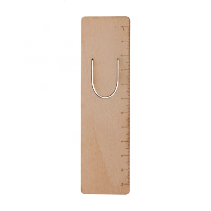 Bomler Wooden Bookmark With 11cm Ruler