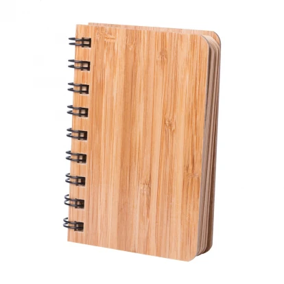 Adashi Spiral Bamboo Notebook