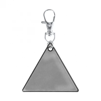 Trikke Reflective Triangle Shaped Keyring