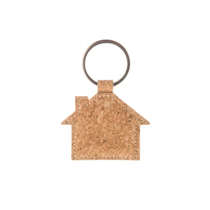 Corhu House Cork Keyring