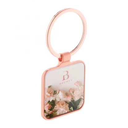 Sitidus Square Metal Keyring