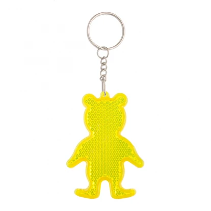Safebear Prism Reflective Bear Shaped Keyring