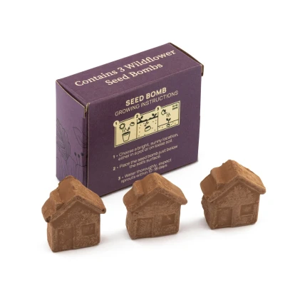 Three Seed Bomb Box – House