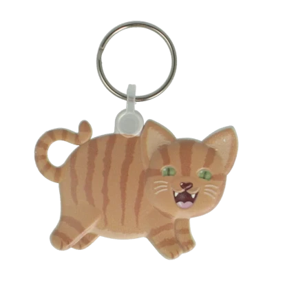 Cat FunKeys Keyring
