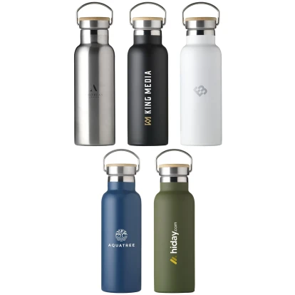 Recycled Stainless Steel Double Walled Bottle 500ml