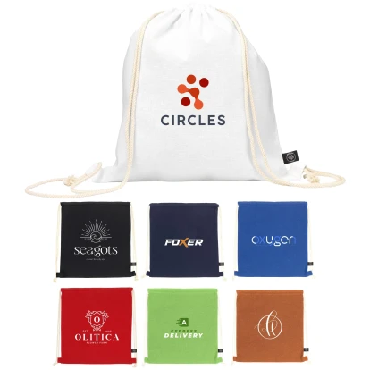 Recycled Drawstring Backpack 150gsm/4.42oz