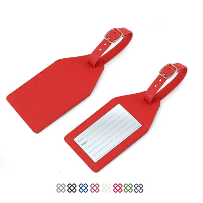 Angled Luggage Tag, finished in Como