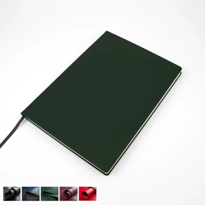 Universal Leather A4 Casebound Notebook, made in the UK