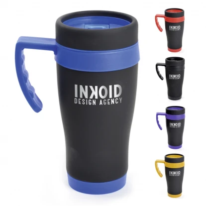 Oregan Black Travel Mug 450ml