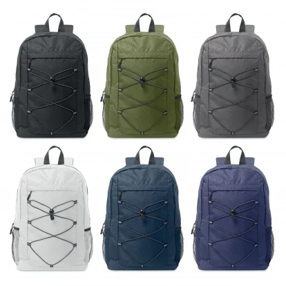 600D RPET Polyester Backpack   