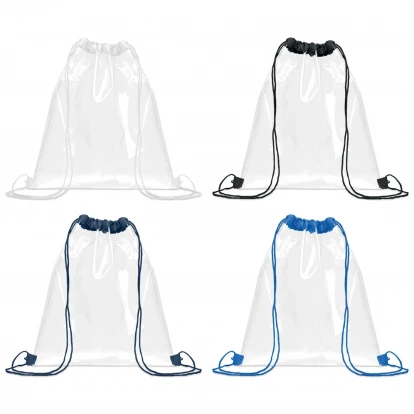 Transparent Drawstring Bag