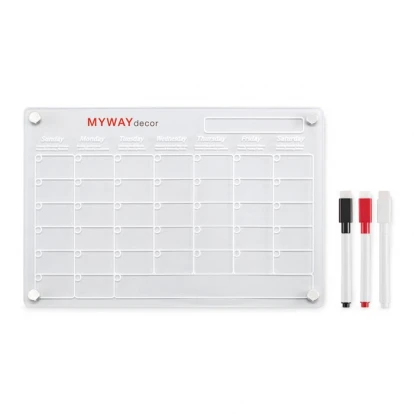 Magnetic Acrylic Monthly Planner