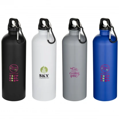 Oregon 750ml Matte RCS Recycled Single Wall Stainless Steel Water Bottle With Carabiner