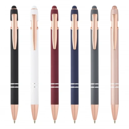 Nanna Ballpoint Pen With Rose Gold Finish (blue ink)
