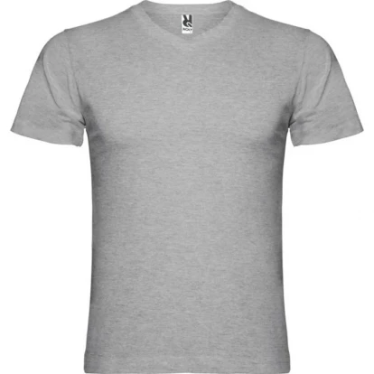 Samoyedo Short Sleeve Men's V-Neck T-Shirt