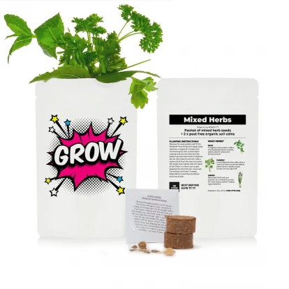 Herb Pouch - Matt White