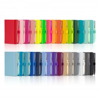 Small Wilson Soft Touch A6 Notebook & Wright Pen Set